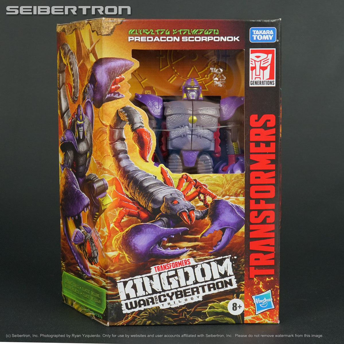 WFC-K23 PREDACON SCORPONOK Transformers War Cybertron Kingdom Deluxe 2021 New