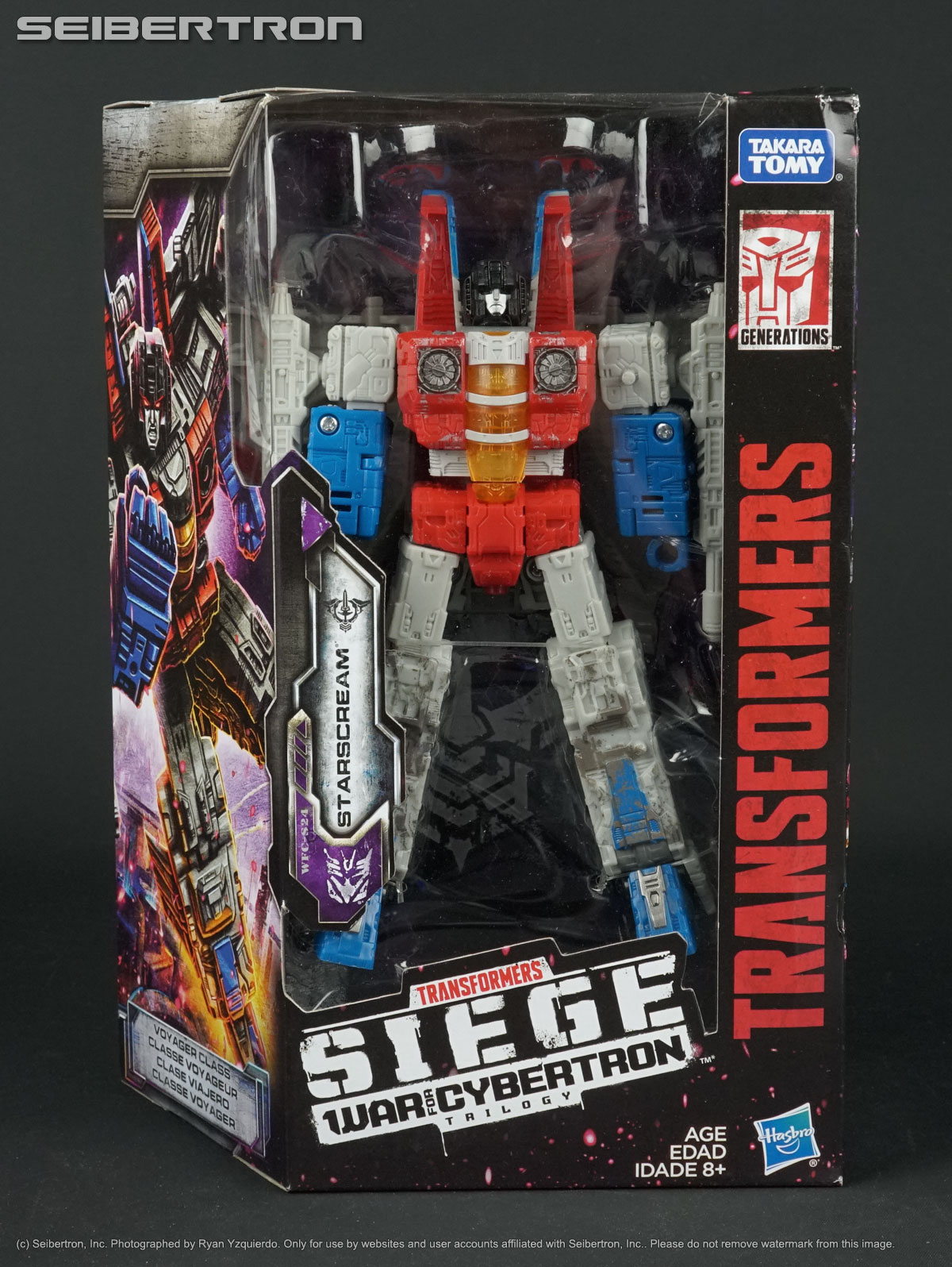 Transformers Generations War for Cybertron Siege Voyager WFC-S24 Starscream