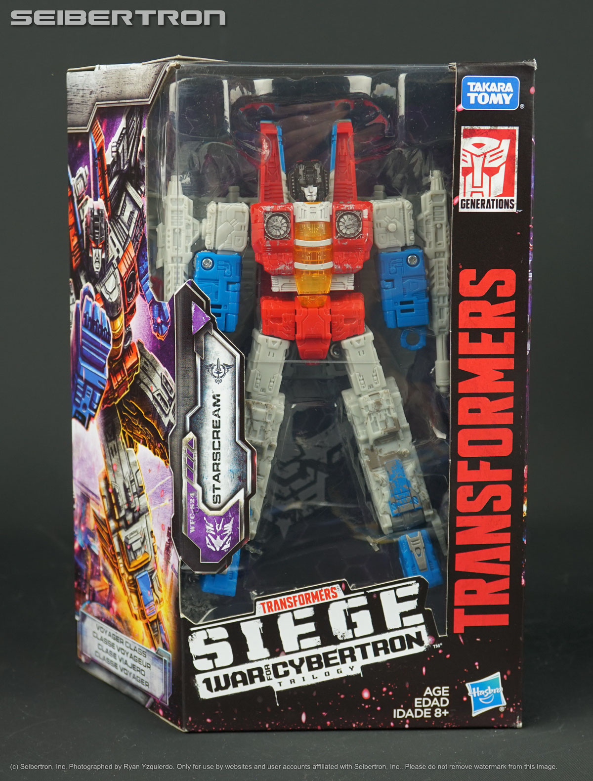 TRANSFORMERS Generations War for Cybertron Siege Voyager Starscream FIGURE NEW