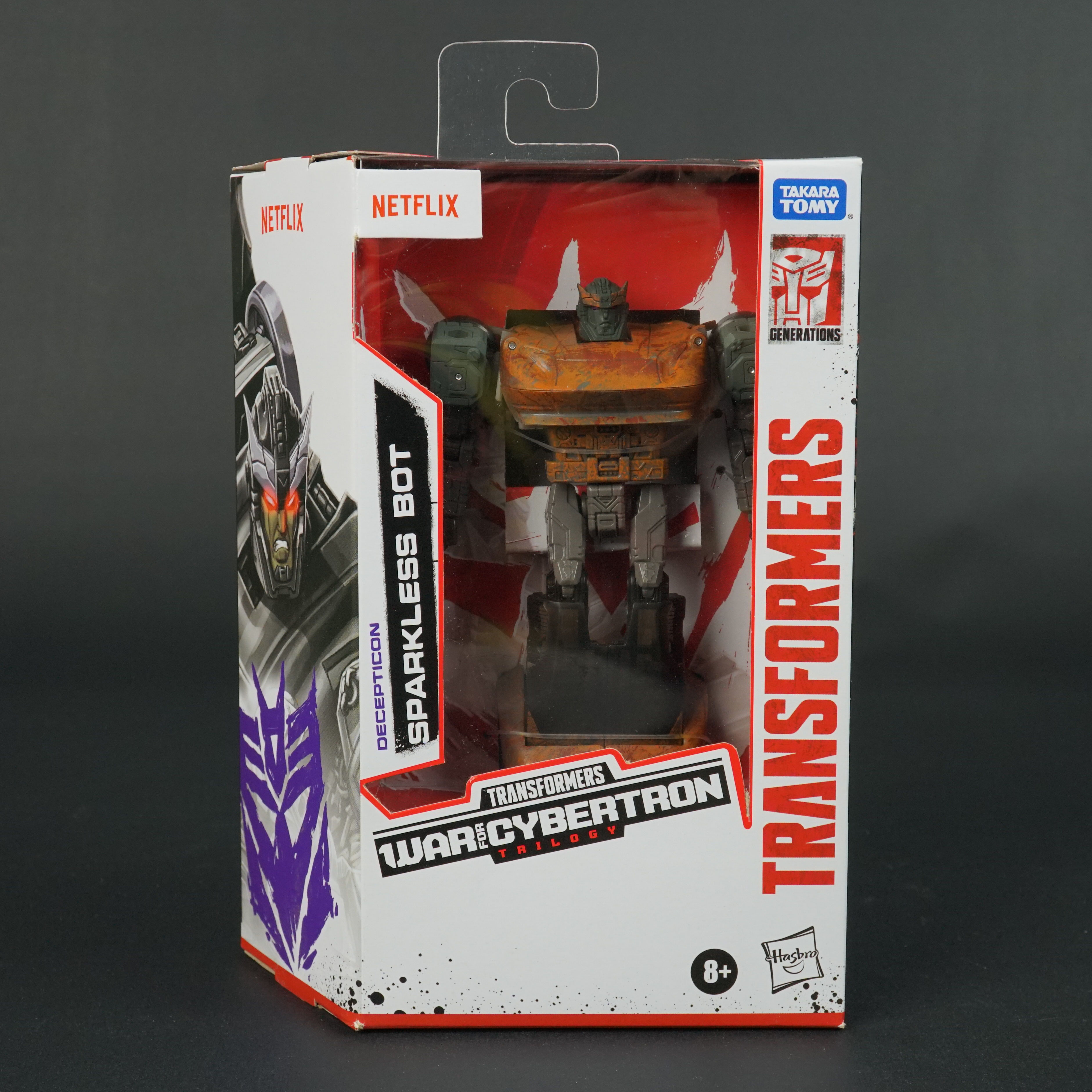 SPARKLESS BOT Transformers War for Cybertron Trilogy Deluxe Netflix 2021 New