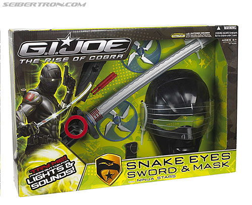 Toy Fair 2009: Hasbro Official Images: G.I.Joe - Transformers Event: 063-Snake-Eyes-Sword-&-Mask