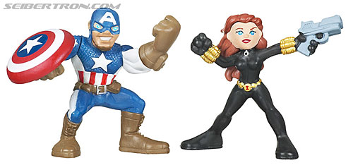 Toy Fair 2009: Hasbro Official Images: Marvel - Transformers Event: 107-Super-Hero-Squad-Captai