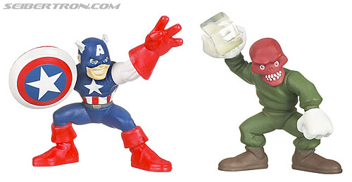 Toy Fair 2009: Hasbro Official Images: Marvel - Transformers Event: 108-Super-Hero-Squad-Captai