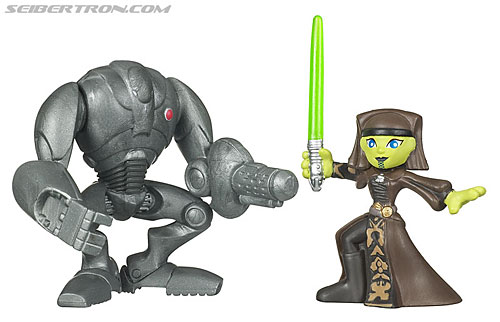 Toy Fair 2009: Hasbro Official Images: Star Wars - Transformers Event: 028-Luminara-and-Super-Batt