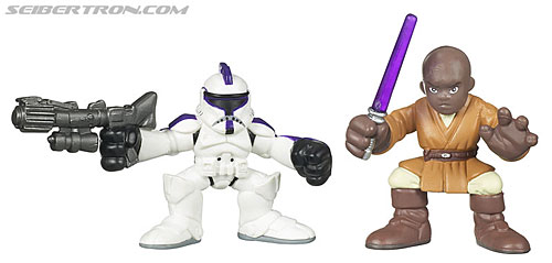 Toy Fair 2009: Hasbro Official Images: Star Wars - Transformers Event: 029-Mace-Windu-and-Clone-Tr