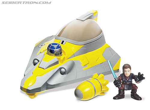 Toy Fair 2009: Hasbro Official Images: Star Wars - Transformers Event: 032-Anakins-Delta-Starfight