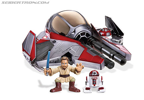 Toy Fair 2009: Hasbro Official Images: Star Wars - Transformers Event: 034-EP-III-Starfighter