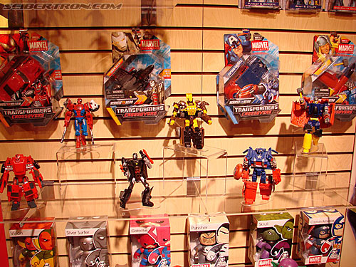 Toy Fair 2009: Marvel Product Display Area - Transformers Event: Dsc01958