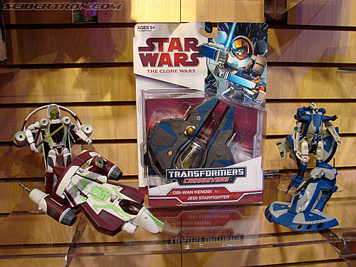 Toy Fair 2009: Star Wars Product Display Area - Transformers Event: Dsc01929