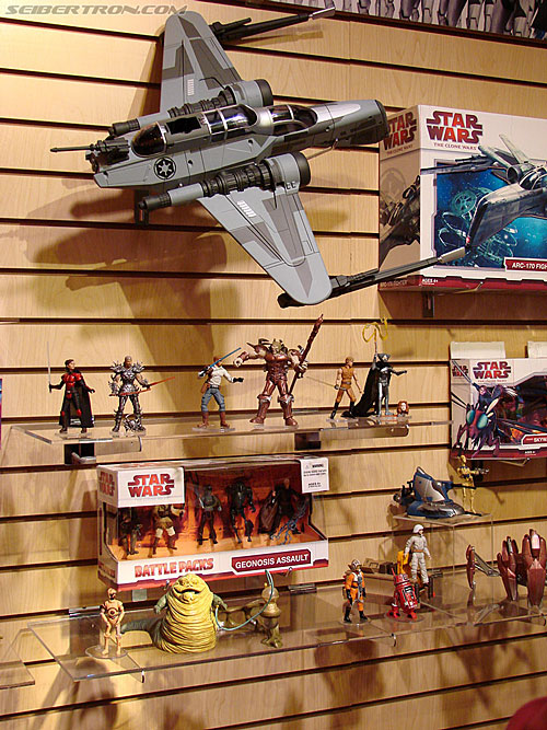 Toy Fair 2009 - Star Wars Product Display Area