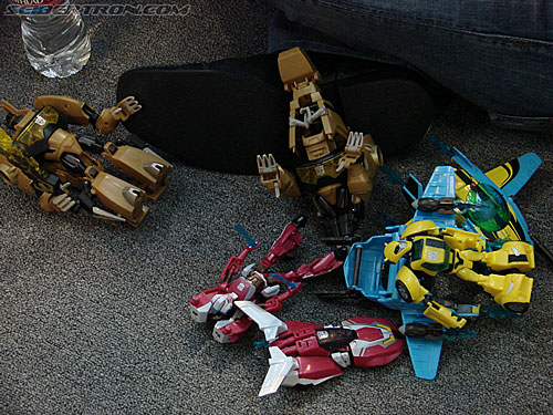 BotCon 2009: Transformers Animated figures - Transformers Event: DSC05629