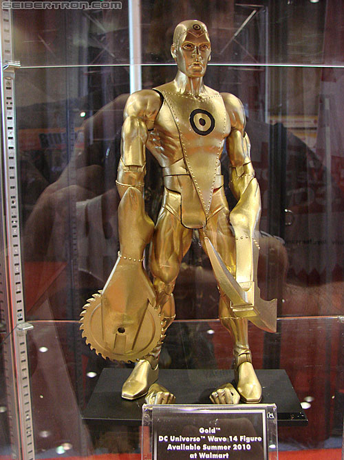 C2E2: Chicago Comic and Entertainment Expo - Transformers Event: DC Universe GOLD (14" figure)