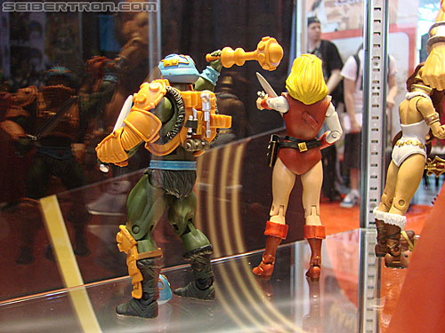 C2E2: Chicago Comic and Entertainment Expo - Transformers Event: MOTUC Man-at-Arms and Adora