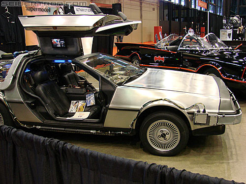 C2E2: Chicago Comic and Entertainment Expo - Transformers Event: Back to the Future DeLorean