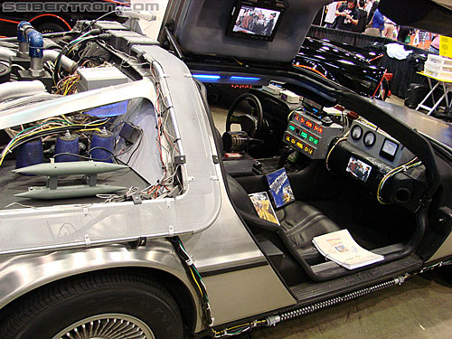 C2E2: Chicago Comic and Entertainment Expo - Transformers Event: Back to the Future DeLorean
