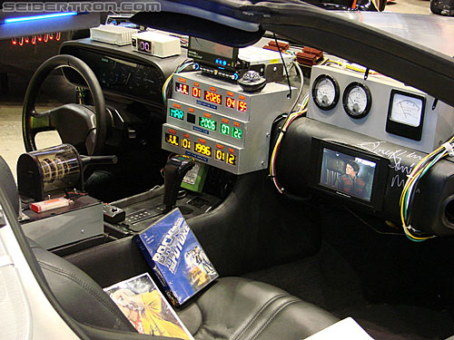 C2E2: Chicago Comic and Entertainment Expo - Transformers Event: Back to the Future DeLorean
