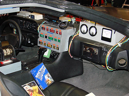 C2E2: Chicago Comic and Entertainment Expo - Transformers Event: Back to the Future DeLorean