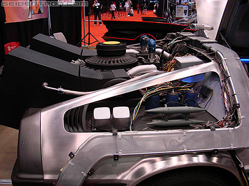 C2E2: Chicago Comic and Entertainment Expo - Transformers Event: Back to the Future DeLorean