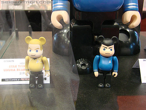 C2E2: Chicago Comic and Entertainment Expo - Transformers Event: Star Trek Bearbricks Kirk and Spock
