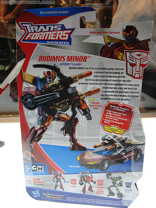 BotCon 2010: Transformers Animated toys - Transformers Event: TFA Rodimus Minor