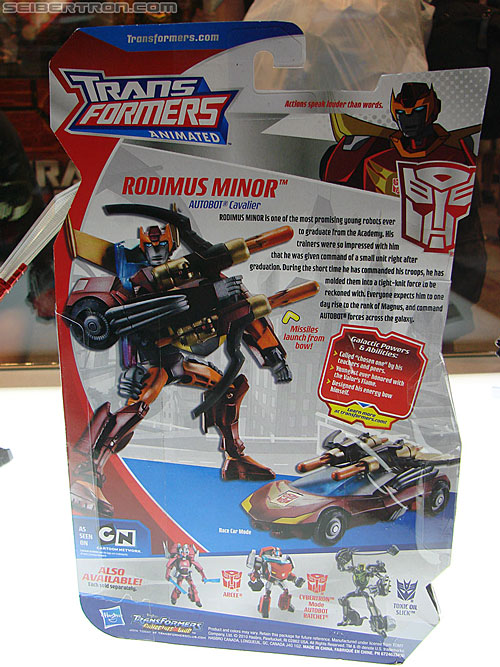 BotCon 2010: Transformers Animated toys - Transformers Event: TFA Rodimus Minor