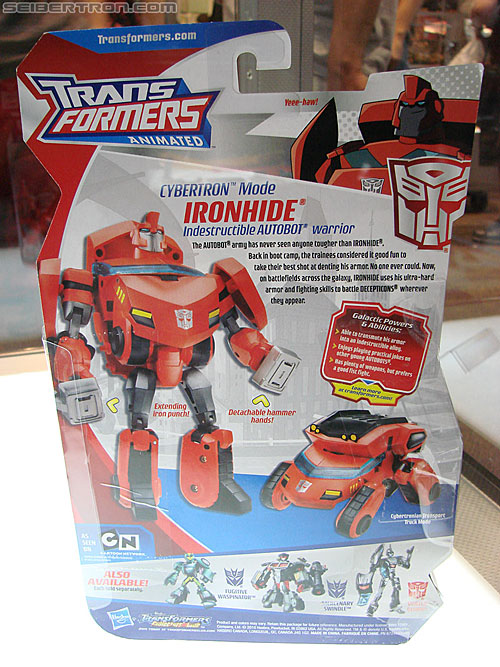 BotCon 2010: Transformers Animated toys - Transformers Event: TFA Cybertron Mode Ironhide