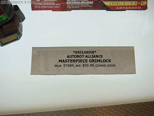 BotCon 2010: Masterpiece Grimlock - Transformers Event: DSC02727