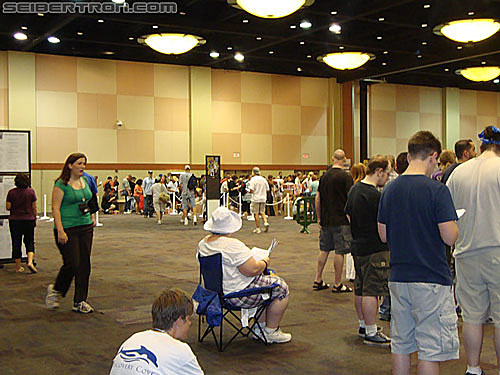 BotCon 2010: Thursday Night Registration - Transformers Event: DSC00586