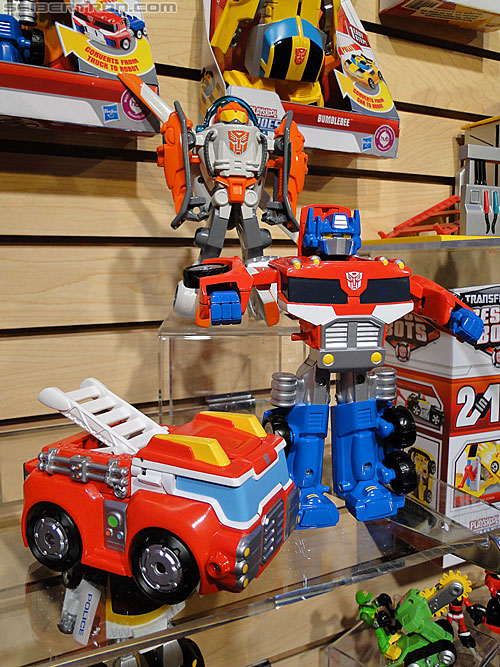 Transformers News: Toy Fair 2011 Coverage - Playskool Heroes Rescue Bots Image