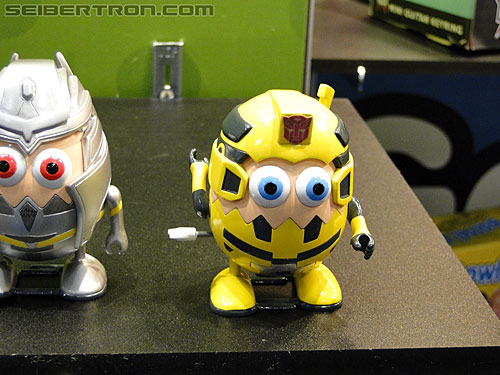Toy Fair 2011: Toy Fair at Javits Center - Transformers Event: Eggbods Transformer Bumblebee from <a href="http://eggbods.com/" target="_blank">Bluw</a>