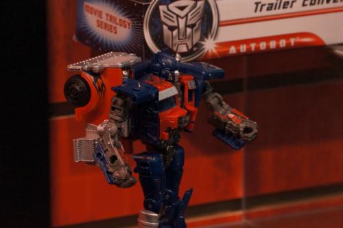 Toy Fair 2012: Movie Trilogy Series Optimus Prime with Trailer - Transformers Event: DSC05139