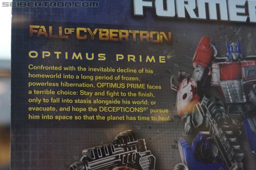 BotCon 2012: Transformers Generation "Fall of Cybertron" product display - Transformers Event: DSC06126