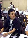 BotCon 2004: Dreamwave Crew - Transformers Event: Seibertron's NgBoy aka Joe Ng signing autographs