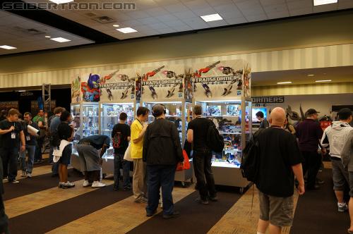 BotCon 2012: Transformers Prime product displays - Transformers Event: DSC06055