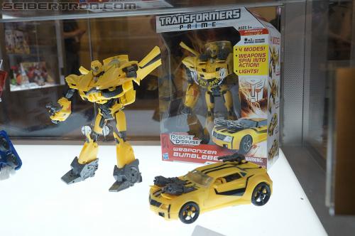 BotCon 2012 - Transformers Prime product displays