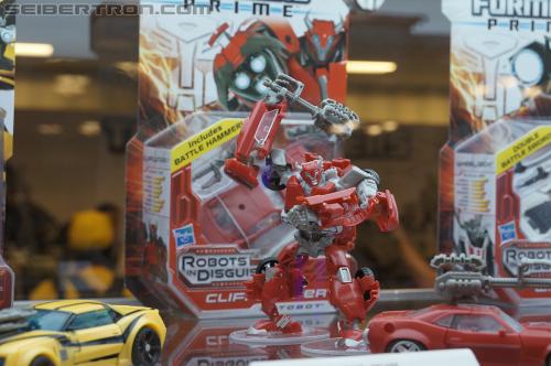 BotCon 2012: Transformers Prime product displays - Transformers Event: DSC06190