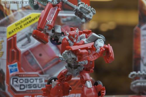 BotCon 2012: Transformers Prime product displays - Transformers Event: DSC06191