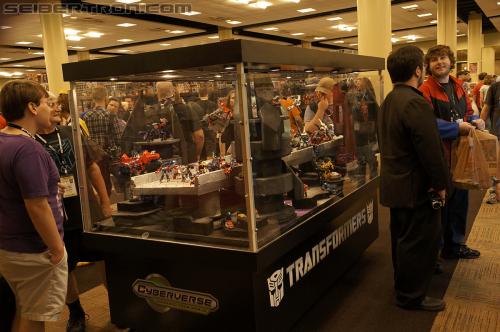 BotCon 2012: Transformers Prime product displays - Transformers Event: DSC06268