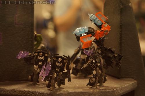BotCon 2012: Transformers Prime product displays - Transformers Event: DSC06274