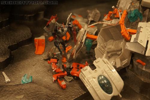 BotCon 2012: Transformers Prime product displays - Transformers Event: DSC06295