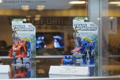 BotCon 2012: Transformers Prime Cyberverse product display - Transformers Event: DSC06222