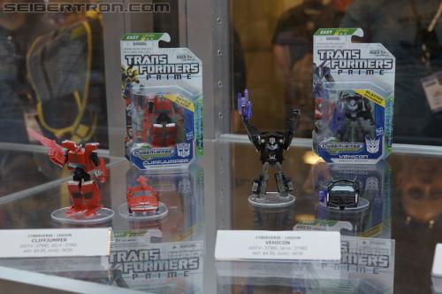 BotCon 2012: Transformers Prime Cyberverse product display - Transformers Event: DSC06226
