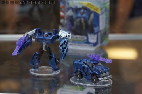 BotCon 2012: Transformers Prime Cyberverse product display - Transformers Event: DSC06228