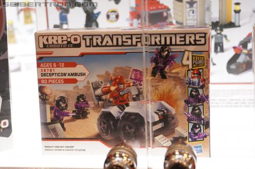 BotCon 2012: Transformers Kre-o product display - Transformers Event: DSC06390