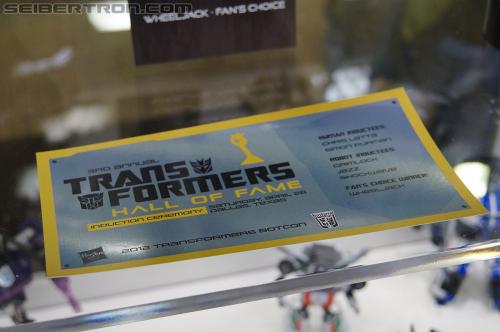 BotCon 2012: Hall of Fame display area - Transformers Event: DSC07128