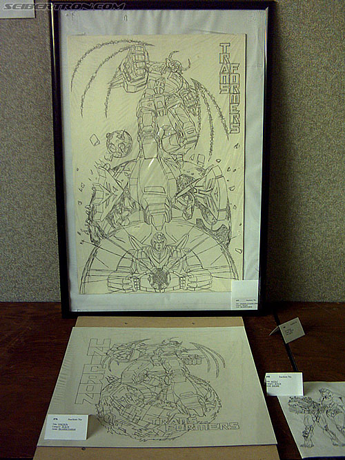 BotCon 2004: Fan Creative Pieces - Transformers Event: Art room display