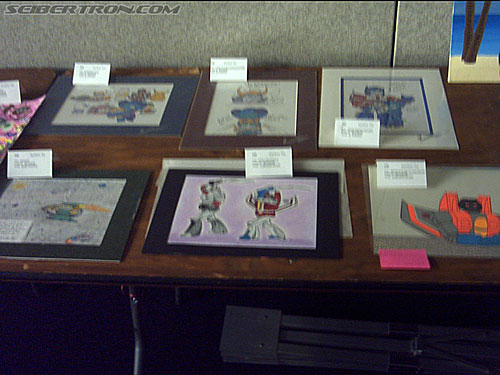BotCon 2004: Fan Creative Pieces - Transformers Event: Art room display