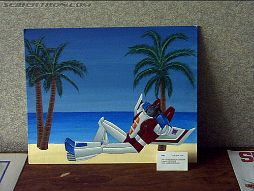 BotCon 2004: Fan Creative Pieces - Transformers Event: Art room display
