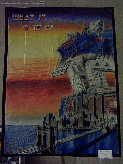 BotCon 2004: Fan Creative Pieces - Transformers Event: Art room display