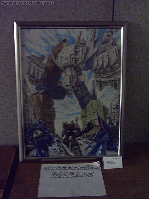 BotCon 2004: Fan Creative Pieces - Transformers Event: Art room display